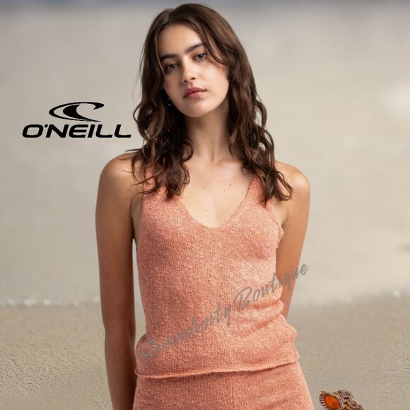 O'Neill Tops - O'Neill Surf Beach Wear Montauk Rose Lightweight Sweater Tank Top Item # 403181